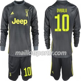 Maillot de Foot Juventus Paulo Dybala 10 Enfant Troisième 2018/19 ML